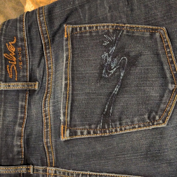 Silver Jeans W34/L30 Silver Suki Slim Jeans Plus Size - Picture 8 of 13